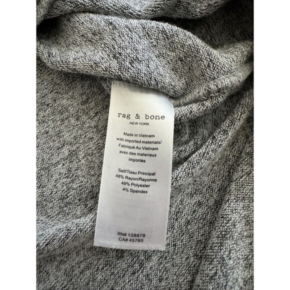 Rag & Bone Gray Cozy Lightweight Sweater Size XS - Picture 6 of 6